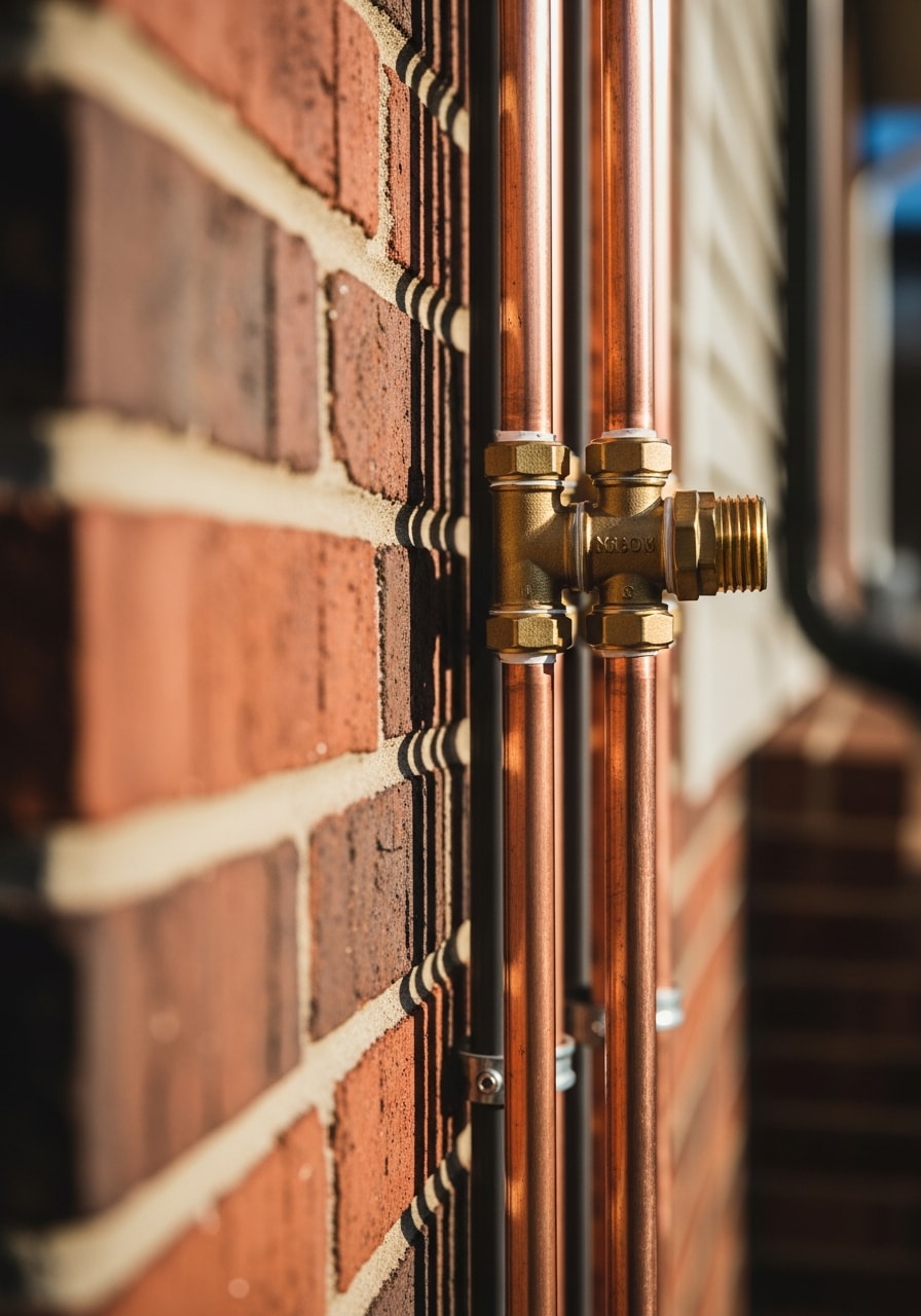 Detail shot of quality workmanship on a Knoxville home, showcasing precision and professional finishing.
